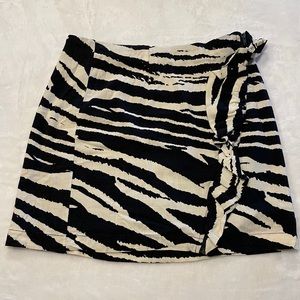 Free people zebra skirt